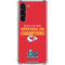 NFL Kansas City Chiefs Super Bowl LVII Champions Galaxy S24 FE Clear Case